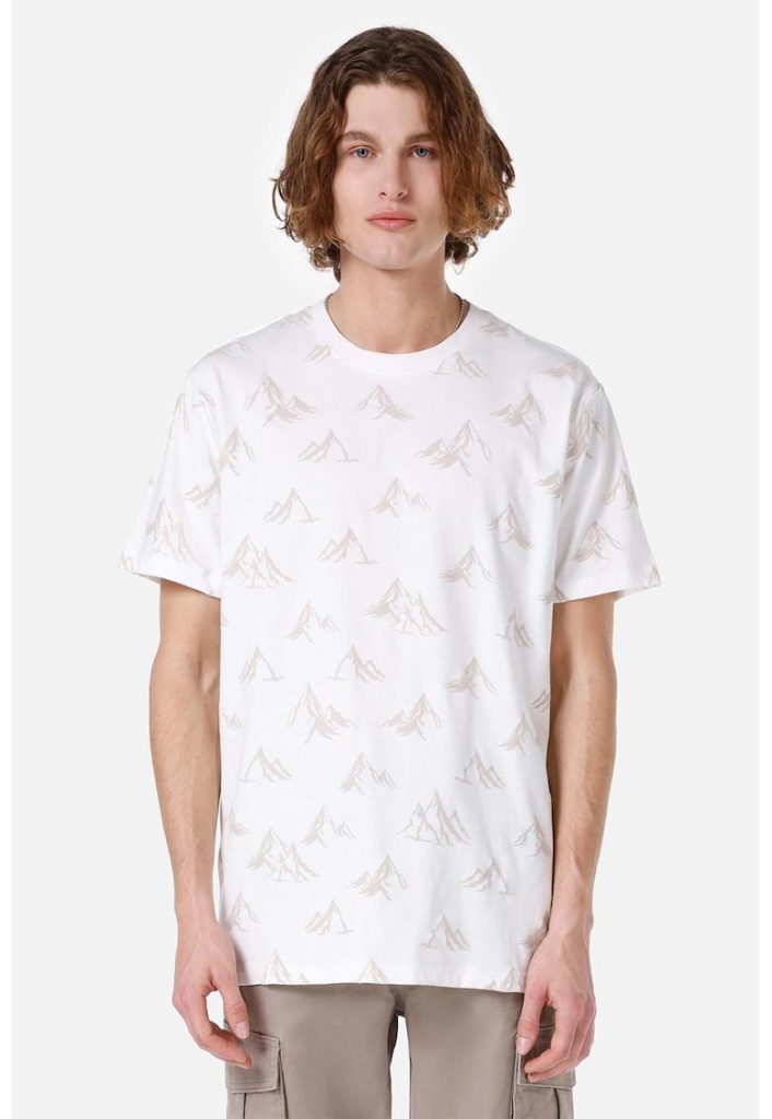 Tricou cu imprimeu grafic-BARBATI/IMBRACAMINTE/Tricouri si maiouri-IMBRACAMINTE/Tricouri si maiouri