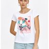 Tricou cu imprimeu grafic-FEMEI/IMBRACAMINTE/Tricouri si maiouri-IMBRACAMINTE/Tricouri si maiouri