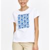 Tricou cu imprimeu grafic-FEMEI/IMBRACAMINTE/Tricouri si maiouri-IMBRACAMINTE/Tricouri si maiouri