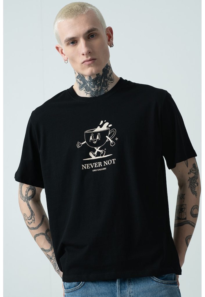 Tricou cu imprimeu grafic Jorunoexpect-BARBATI/IMBRACAMINTE/Tricouri si maiouri-IMBRACAMINTE/Tricouri si maiouri