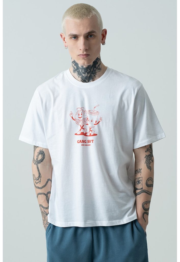 Tricou cu imprimeu grafic Jorunoexpect-BARBATI/IMBRACAMINTE/Tricouri si maiouri-IMBRACAMINTE/Tricouri si maiouri