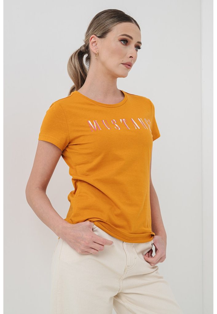 Tricou cu imprimeu logo Loa-FEMEI/IMBRACAMINTE/Tricouri si maiouri-IMBRACAMINTE/Tricouri si maiouri