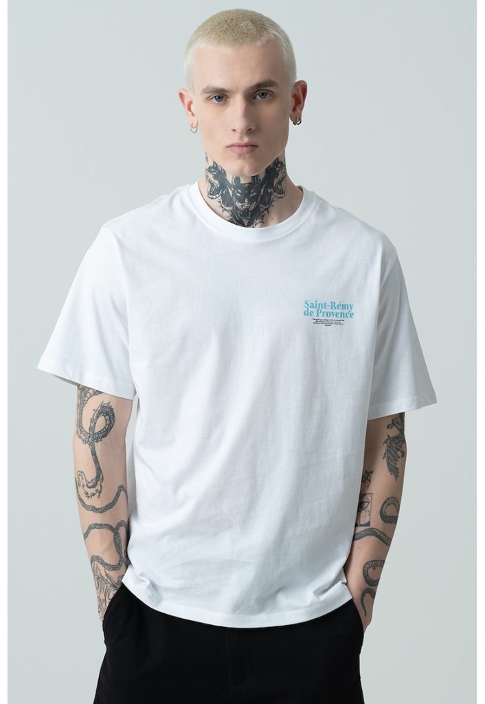 Tricou cu imprimeu pe partea din spate Valley-BARBATI/IMBRACAMINTE/Tricouri si maiouri-IMBRACAMINTE/Tricouri si maiouri