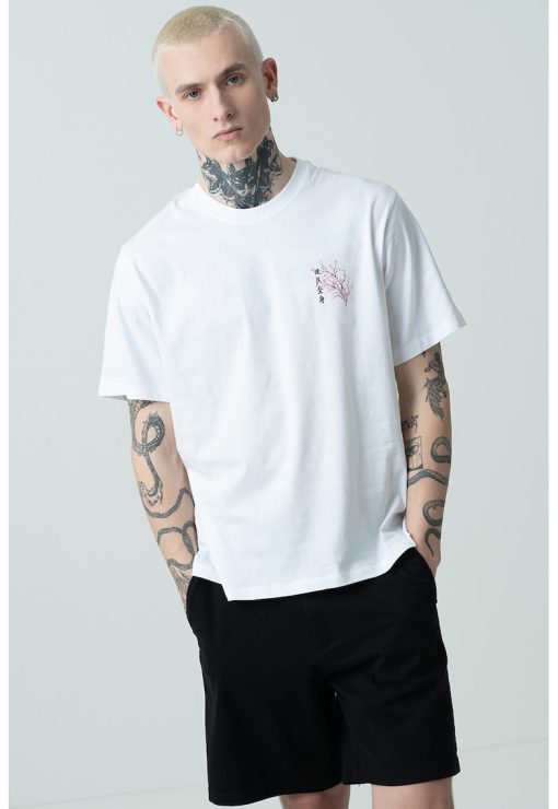 Tricou cu imprimeu pe partea din spate Valley-BARBATI/IMBRACAMINTE/Tricouri si maiouri-IMBRACAMINTE/Tricouri si maiouri