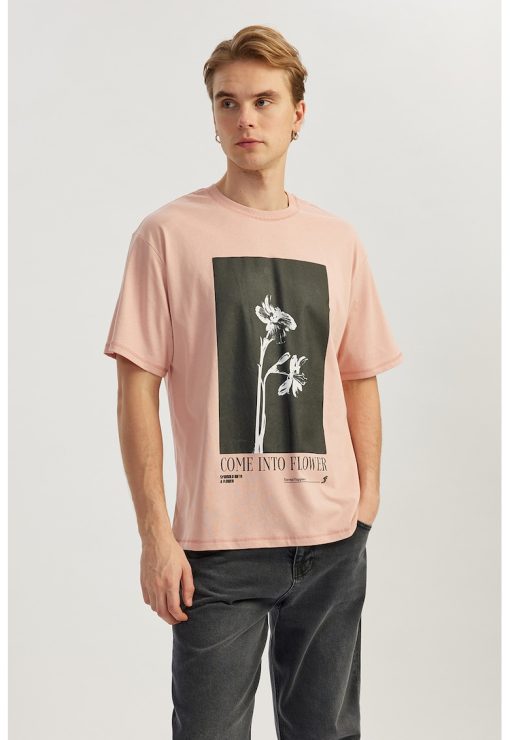 Tricou cu imprimeu poza-BARBATI/IMBRACAMINTE/Tricouri si maiouri-IMBRACAMINTE/Tricouri si maiouri