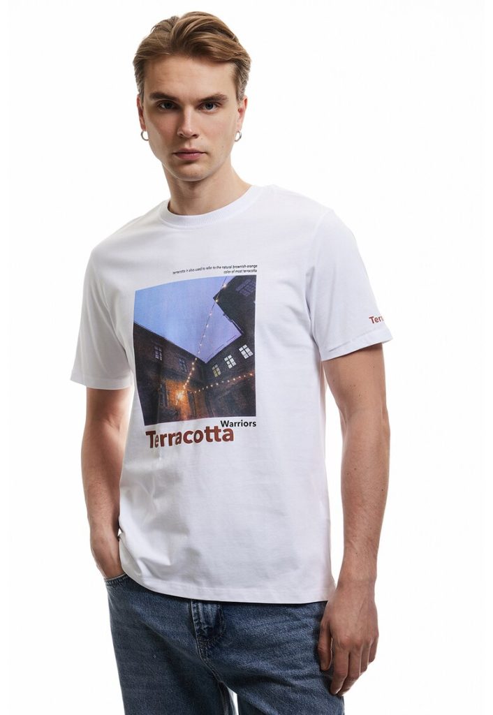 Tricou cu imprimeu poza-BARBATI/IMBRACAMINTE/Tricouri si maiouri-IMBRACAMINTE/Tricouri si maiouri