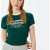 Tricou cu imprimeu text-FEMEI/IMBRACAMINTE/Tricouri si maiouri-IMBRACAMINTE/Tricouri si maiouri
