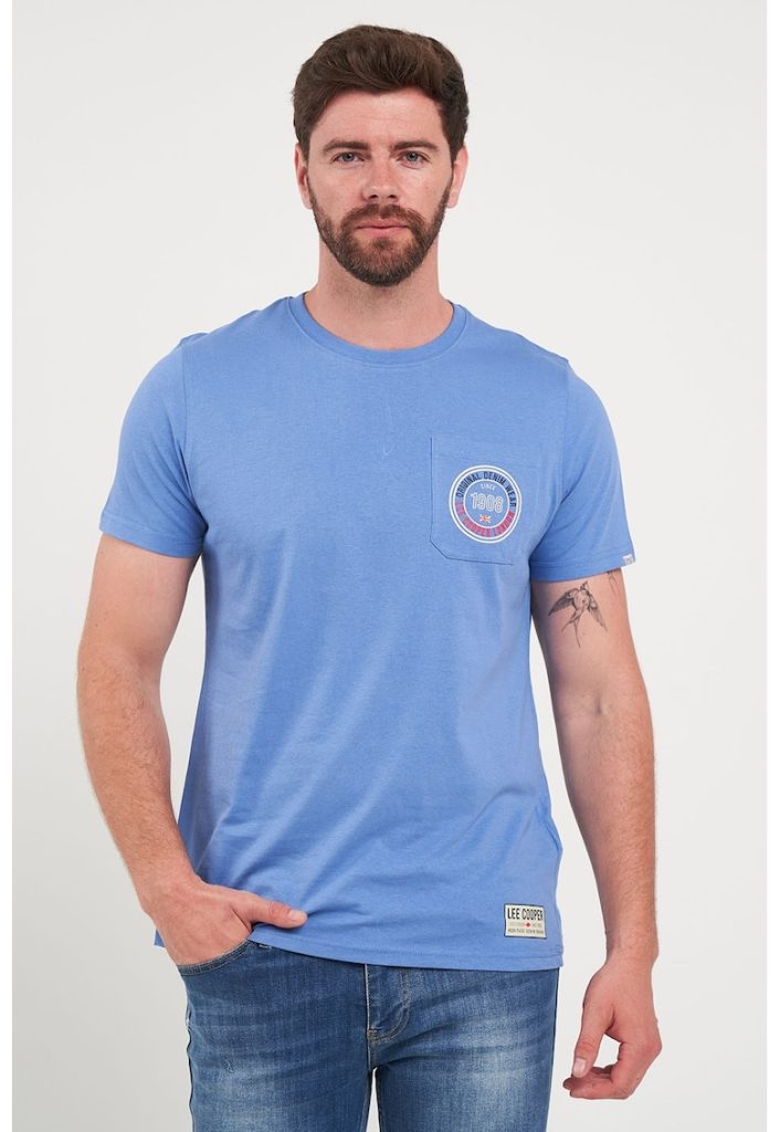 Tricou cu imprimeu text-BARBATI/IMBRACAMINTE/Tricouri si maiouri-IMBRACAMINTE/Tricouri si maiouri