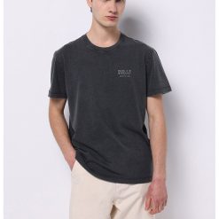 Tricou cu imprimeu text pe piept-BARBATI/IMBRACAMINTE/Tricouri si maiouri-IMBRACAMINTE/Tricouri si maiouri