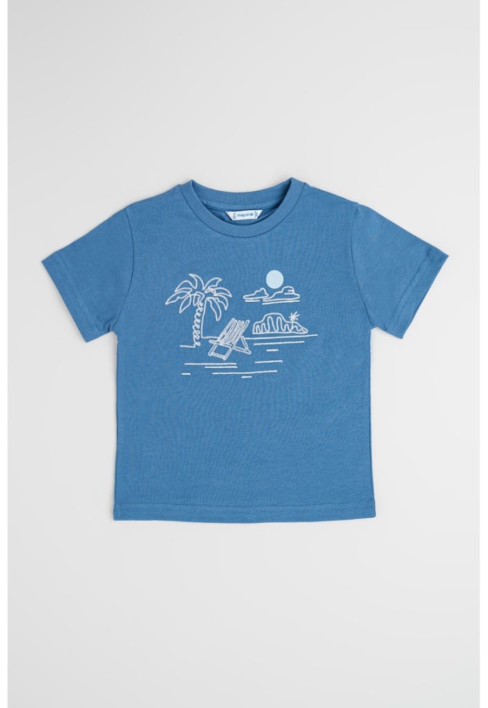 Tricou cu imprimeu tropical-BAIETI/IMBRACAMINTE/Tricouri si maiouri-IMBRACAMINTE/Tricouri si maiouri