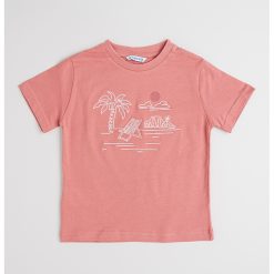 Tricou cu imprimeu tropical-BAIETI/IMBRACAMINTE/Tricouri si maiouri-IMBRACAMINTE/Tricouri si maiouri