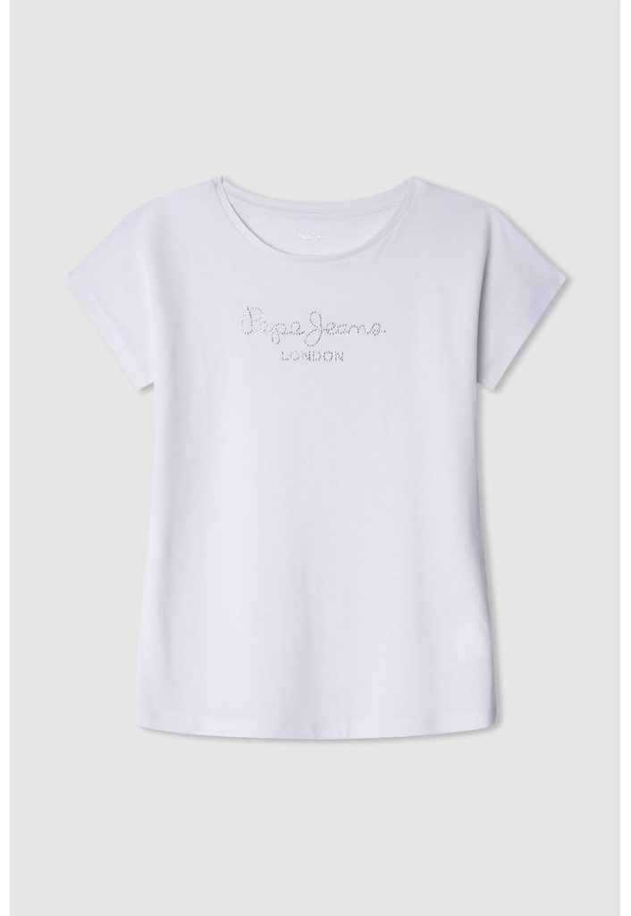Tricou cu logo din strasuri-FETE/IMBRACAMINTE/Tricouri si maiouri-IMBRACAMINTE/Tricouri si maiouri