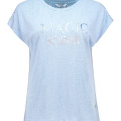 Tricou cu text-FEMEI/IMBRACAMINTE/Tricouri si maiouri-IMBRACAMINTE/Tricouri si maiouri