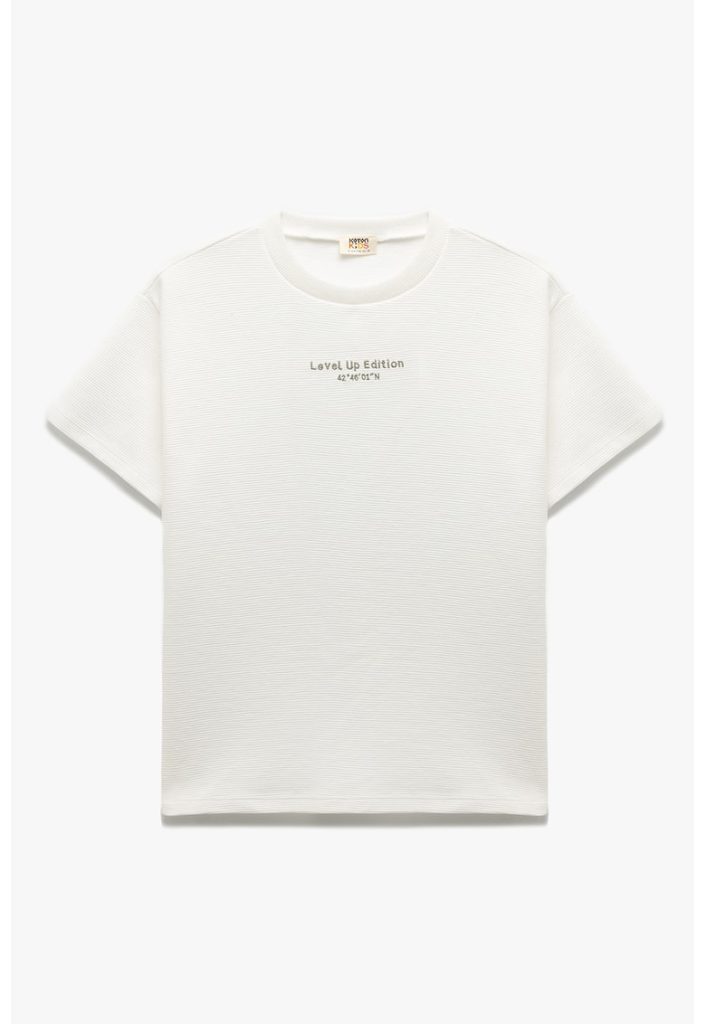 Tricou cu text-BAIETI/IMBRACAMINTE/Tricouri si maiouri-IMBRACAMINTE/Tricouri si maiouri