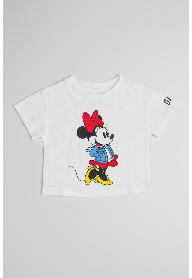 Tricou de bumbac cu Minnie Mouse-FETE/IMBRACAMINTE/Tricouri si maiouri-IMBRACAMINTE/Tricouri si maiouri