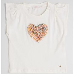 Tricou de bumbac cu aplicatii-FETE/IMBRACAMINTE/Tricouri si maiouri-IMBRACAMINTE/Tricouri si maiouri