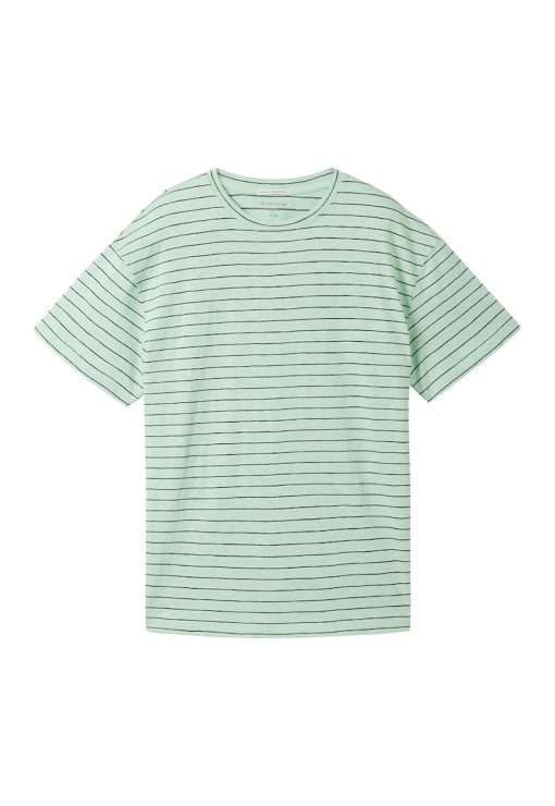 Tricou de bumbac cu dungi-BAIETI/IMBRACAMINTE/Tricouri si maiouri-IMBRACAMINTE/Tricouri si maiouri