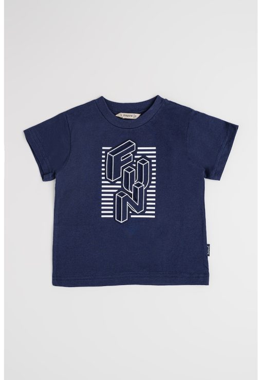 Tricou de bumbac cu imprimeu-BAIETI/IMBRACAMINTE/Tricouri si maiouri-IMBRACAMINTE/Tricouri si maiouri