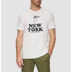 Tricou de bumbac cu imprimeu Peanuts-BARBATI/IMBRACAMINTE/Tricouri si maiouri-IMBRACAMINTE/Tricouri si maiouri