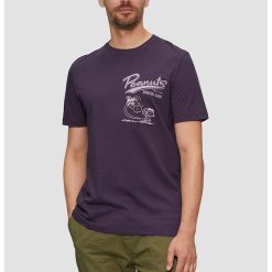 Tricou de bumbac cu imprimeu Peanuts-BARBATI/IMBRACAMINTE/Tricouri si maiouri-IMBRACAMINTE/Tricouri si maiouri