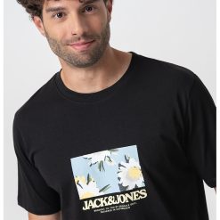 Tricou de bumbac cu imprimeu frontal-BARBATI/IMBRACAMINTE/Tricouri si maiouri-IMBRACAMINTE/Tricouri si maiouri