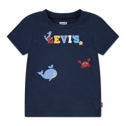 Tricou de bumbac cu imprimeu logo-BAIETI/IMBRACAMINTE/Tricouri si maiouri-IMBRACAMINTE/Tricouri si maiouri