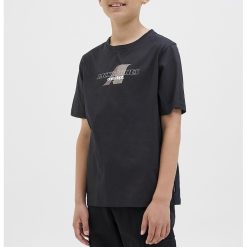 Tricou de bumbac cu imprimeu logo-BAIETI/IMBRACAMINTE/Tricouri si maiouri-IMBRACAMINTE/Tricouri si maiouri