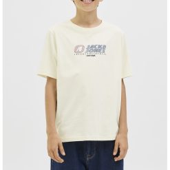 Tricou de bumbac cu imprimeu logo-BAIETI/IMBRACAMINTE/Tricouri si maiouri-IMBRACAMINTE/Tricouri si maiouri