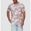 Tricou de bumbac cu imprimeu tropical-BARBATI/IMBRACAMINTE/Tricouri si maiouri-IMBRACAMINTE/Tricouri si maiouri