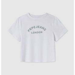 Tricou de bumbac cu logo-FETE/IMBRACAMINTE/Tricouri si maiouri-IMBRACAMINTE/Tricouri si maiouri