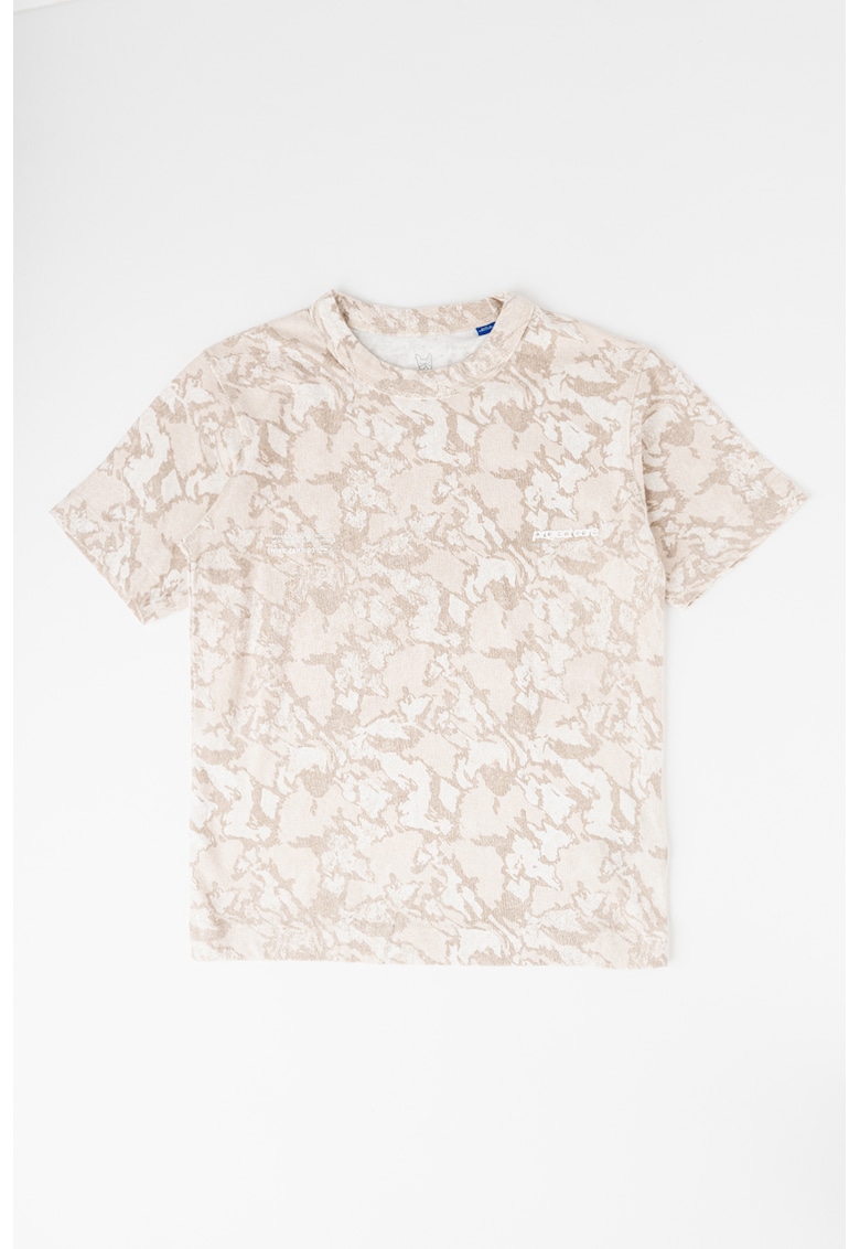 Tricou de bumbac cu model camuflaj-BAIETI/IMBRACAMINTE/Tricouri si maiouri-IMBRACAMINTE/Tricouri si maiouri