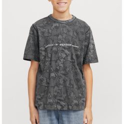 Tricou de bumbac cu model camuflaj-BAIETI/IMBRACAMINTE/Tricouri si maiouri-IMBRACAMINTE/Tricouri si maiouri