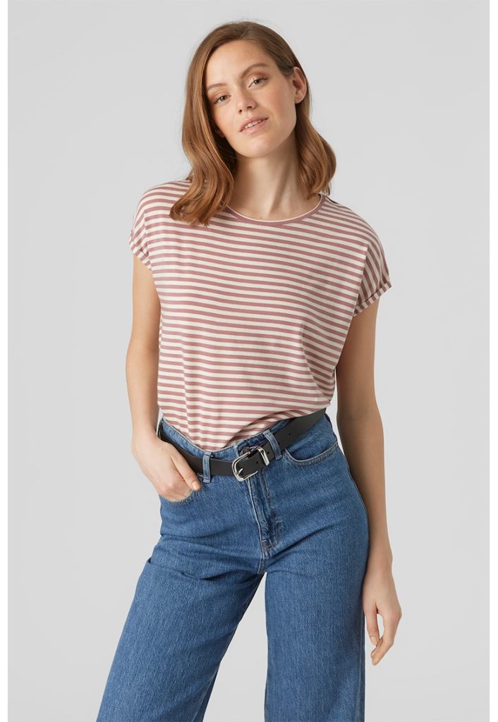 Tricou din amestec de lyocell-FEMEI/IMBRACAMINTE/Tricouri si maiouri-IMBRACAMINTE/Tricouri si maiouri