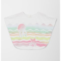 Tricou din amestec debumbac cu model grafic-FETE/IMBRACAMINTE/Tricouri si maiouri-IMBRACAMINTE/Tricouri si maiouri