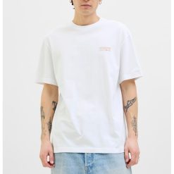 Tricou din bumbac cu imprimeu pe partea din spate-BARBATI/IMBRACAMINTE/Tricouri si maiouri-IMBRACAMINTE/Tricouri si maiouri