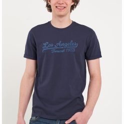 Tricou elastic cu text-BARBATI/IMBRACAMINTE/Tricouri si maiouri-IMBRACAMINTE/Tricouri si maiouri