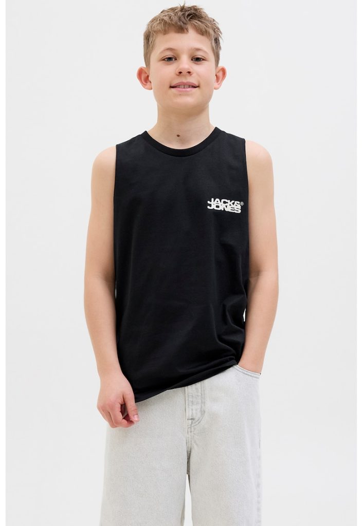 Tricou fara maneci cu imprimeu text si foto-BAIETI/IMBRACAMINTE/Tricouri si maiouri-IMBRACAMINTE/Tricouri si maiouri