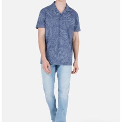 Tricou polo cu imprimeu tropical-BARBATI/IMBRACAMINTE/Tricouri si maiouri-IMBRACAMINTE/Tricouri si maiouri