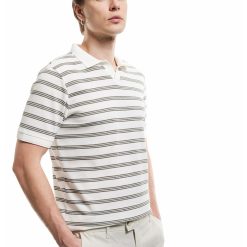 Tricou polo cu model in dungi-BARBATI/IMBRACAMINTE/Tricouri si maiouri-IMBRACAMINTE/Tricouri si maiouri