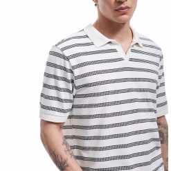 Tricou polo cu model in dungi-BARBATI/IMBRACAMINTE/Tricouri si maiouri-IMBRACAMINTE/Tricouri si maiouri