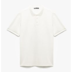 Tricou polo cu model uni-BARBATI/IMBRACAMINTE/Tricouri si maiouri-IMBRACAMINTE/Tricouri si maiouri