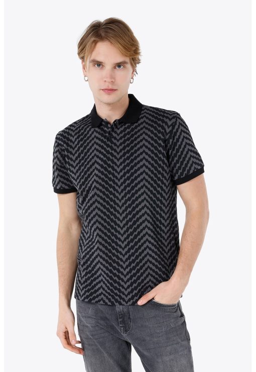 Tricou polo din bumbac-BARBATI/IMBRACAMINTE/Tricouri si maiouri-IMBRACAMINTE/Tricouri si maiouri