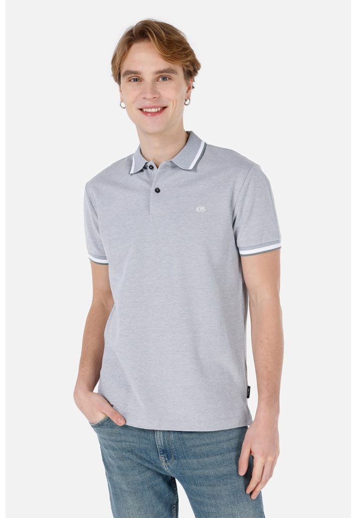 Tricou polo din bumbac pique-BARBATI/IMBRACAMINTE/Tricouri si maiouri-IMBRACAMINTE/Tricouri si maiouri