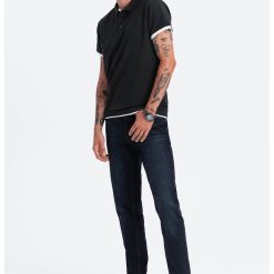 Tricou polo din bumbac pique-BARBATI/IMBRACAMINTE/Tricouri si maiouri-IMBRACAMINTE/Tricouri si maiouri