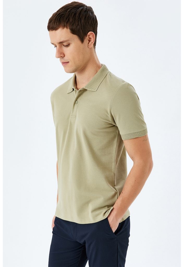 Tricou polo slim-fit din bumbac-BARBATI/IMBRACAMINTE/Tricouri si maiouri-IMBRACAMINTE/Tricouri si maiouri