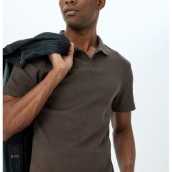 Tricou polo slim-fit din bumbac-BARBATI/IMBRACAMINTE/Tricouri si maiouri-IMBRACAMINTE/Tricouri si maiouri