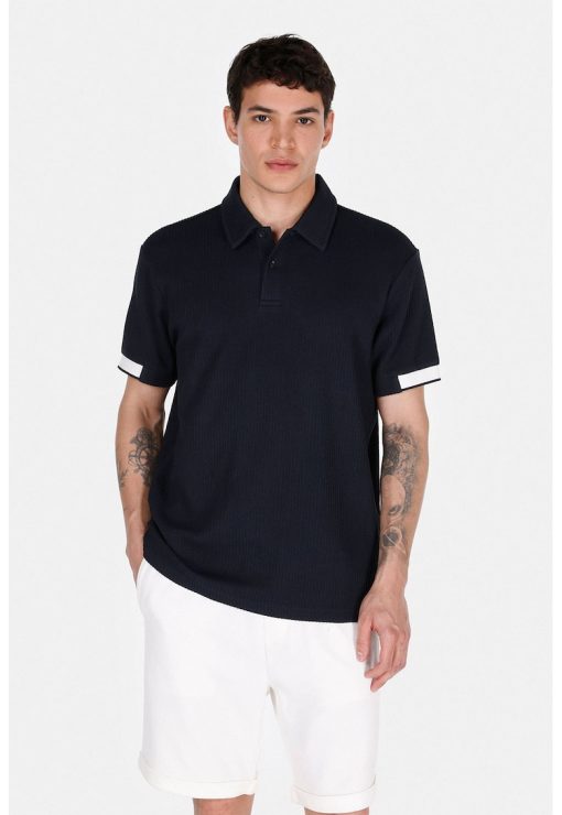 Tricou polo striat-BARBATI/IMBRACAMINTE/Tricouri si maiouri-IMBRACAMINTE/Tricouri si maiouri