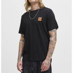 Tricou regular-fit cu decolteu la baza gatului-BARBATI/IMBRACAMINTE/Tricouri si maiouri-IMBRACAMINTE/Tricouri si maiouri