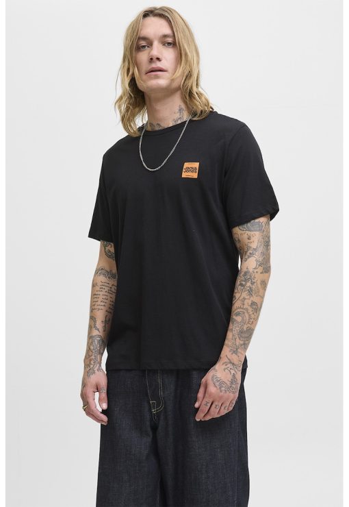 Tricou regular-fit cu decolteu la baza gatului-BARBATI/IMBRACAMINTE/Tricouri si maiouri-IMBRACAMINTE/Tricouri si maiouri