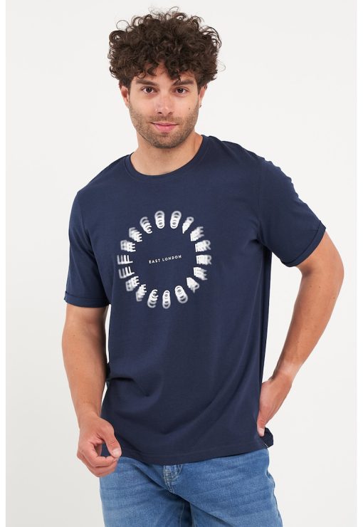 Tricou regular fit cu imprimeu grafic-BARBATI/IMBRACAMINTE/Tricouri si maiouri-IMBRACAMINTE/Tricouri si maiouri